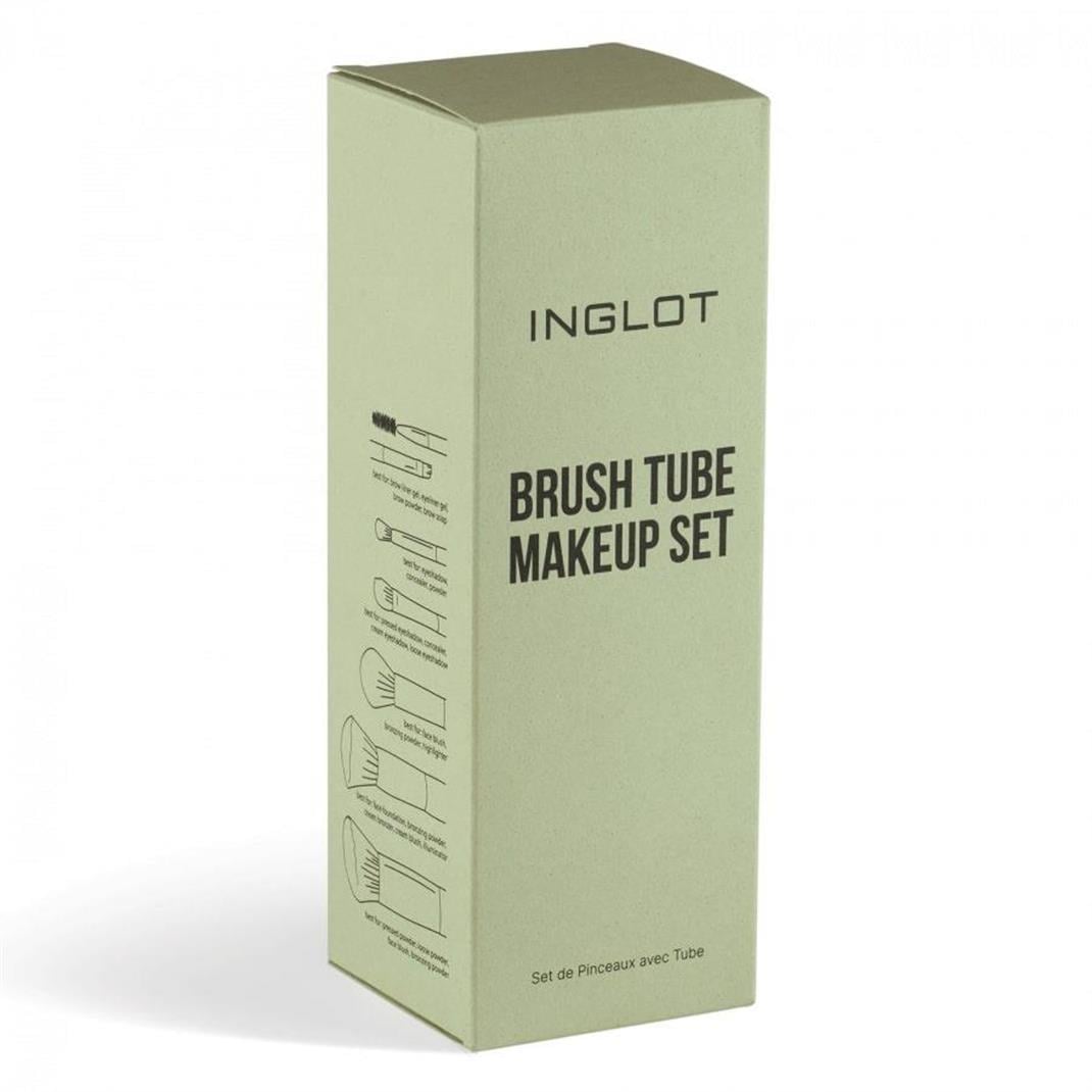 BRUSH TUBE MAKEUP SET (GREEN)