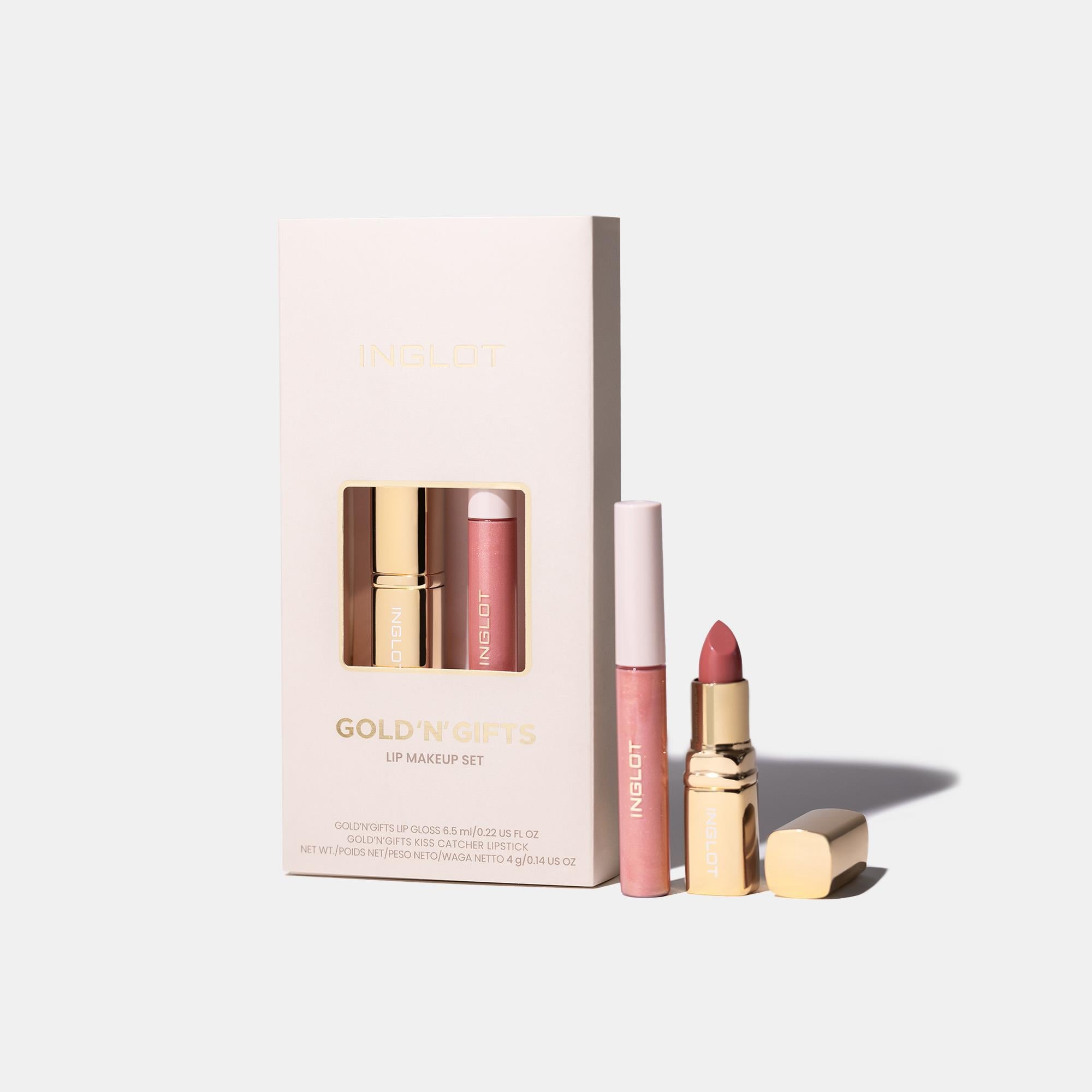 INGLOT Gold’n’Gifts Dudak Makyaj Seti