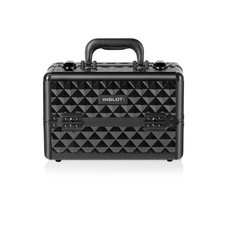INGLOT Black Diamond Small MB153A-S Profesyonel Makyaj Çantası Kilitli Organizer