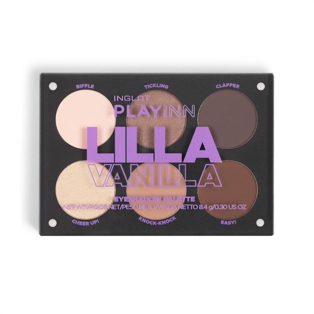 INGLOT PLAYINN Lilla Vanilla Eye Shadow Palette