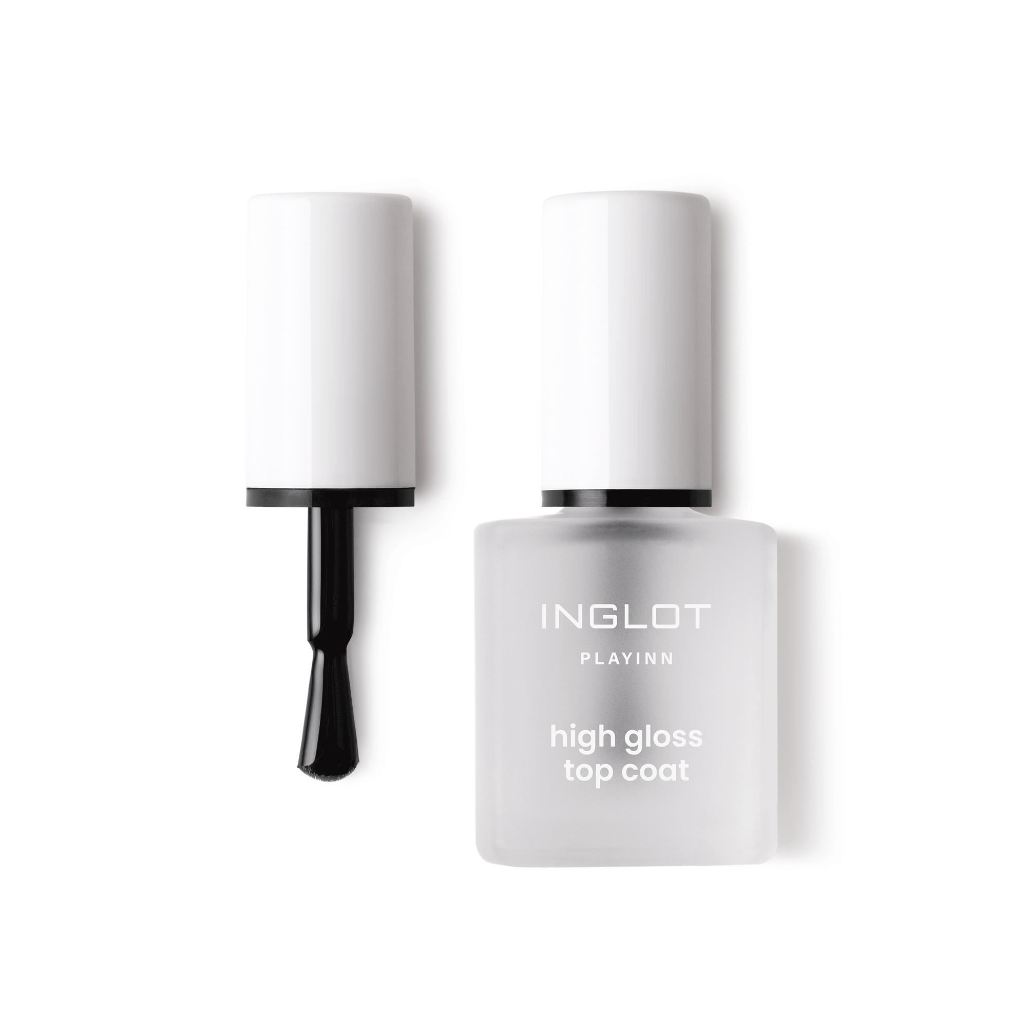 PLAYINN High Gloss Top Coat 31 - Yüksek Parlaklık Veren Hızlı Kuruyan Tırnak Üst Katı 15 ml