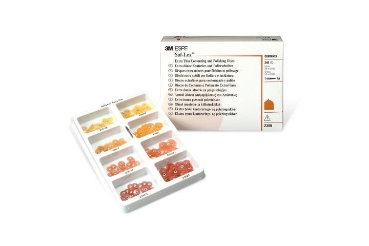 3M Sof-Lex XT Cila Diskleri Tanıtım Seti Ekstra İnce 240'lık