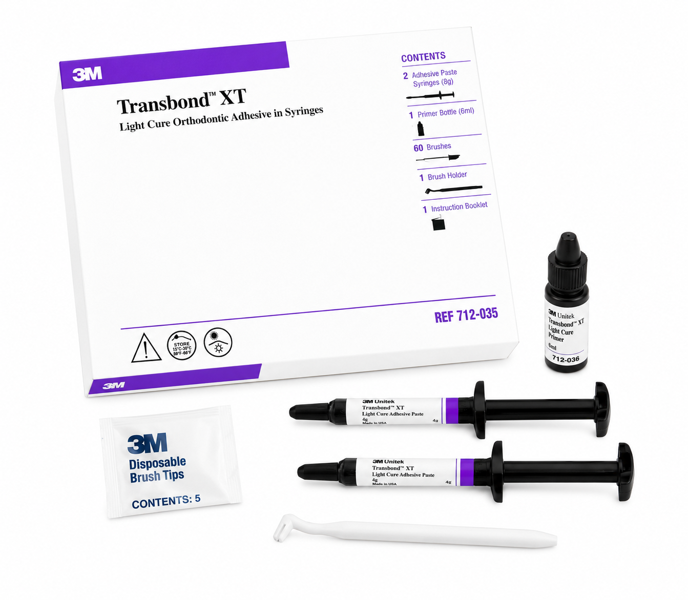 3M Transbond XT Braket Yapıştırıcı Şırınga Set