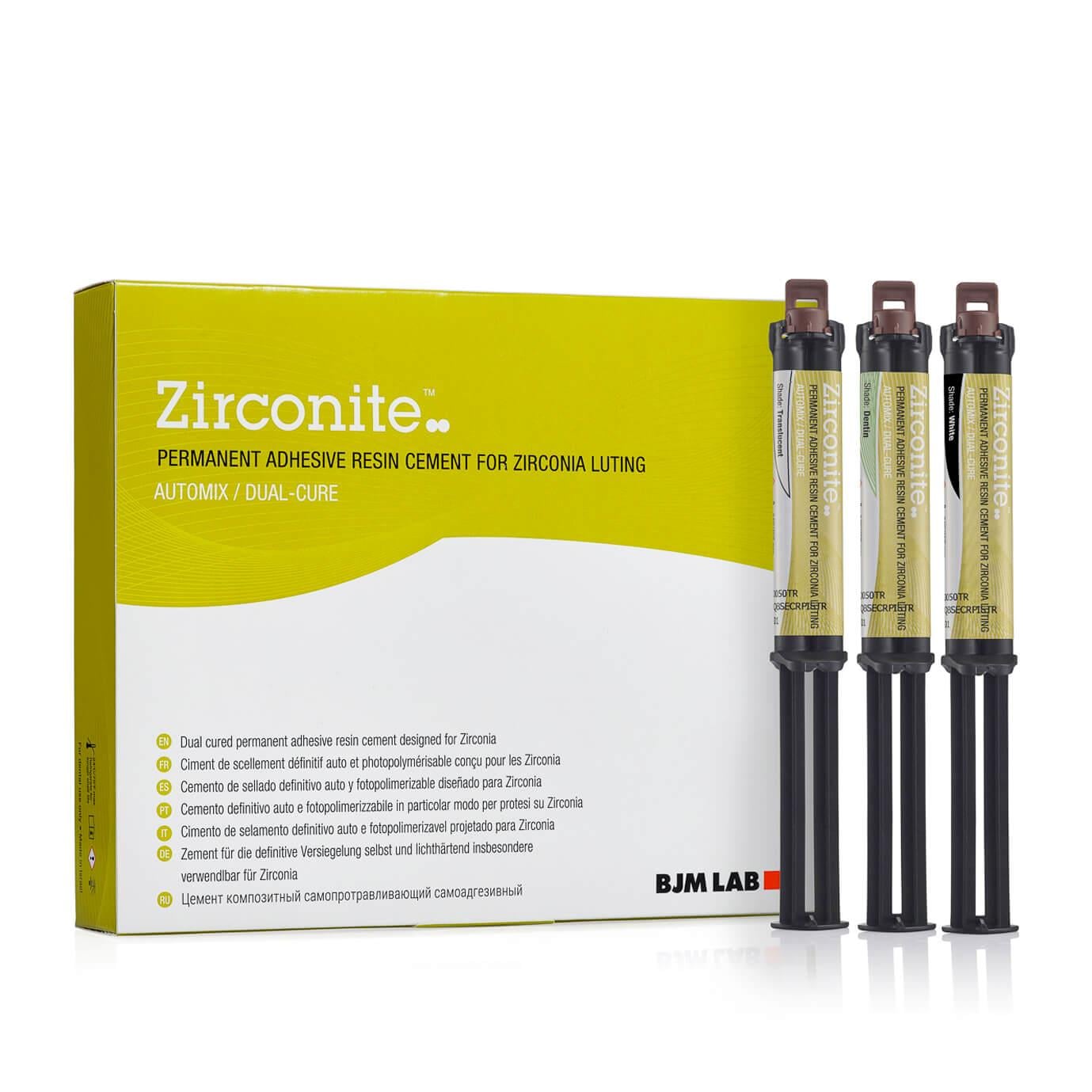 Bjm Labs Zırconıte Zirkon Yapıştırma Simanı 5 ml Zirconite Translucent (yarı saydam)