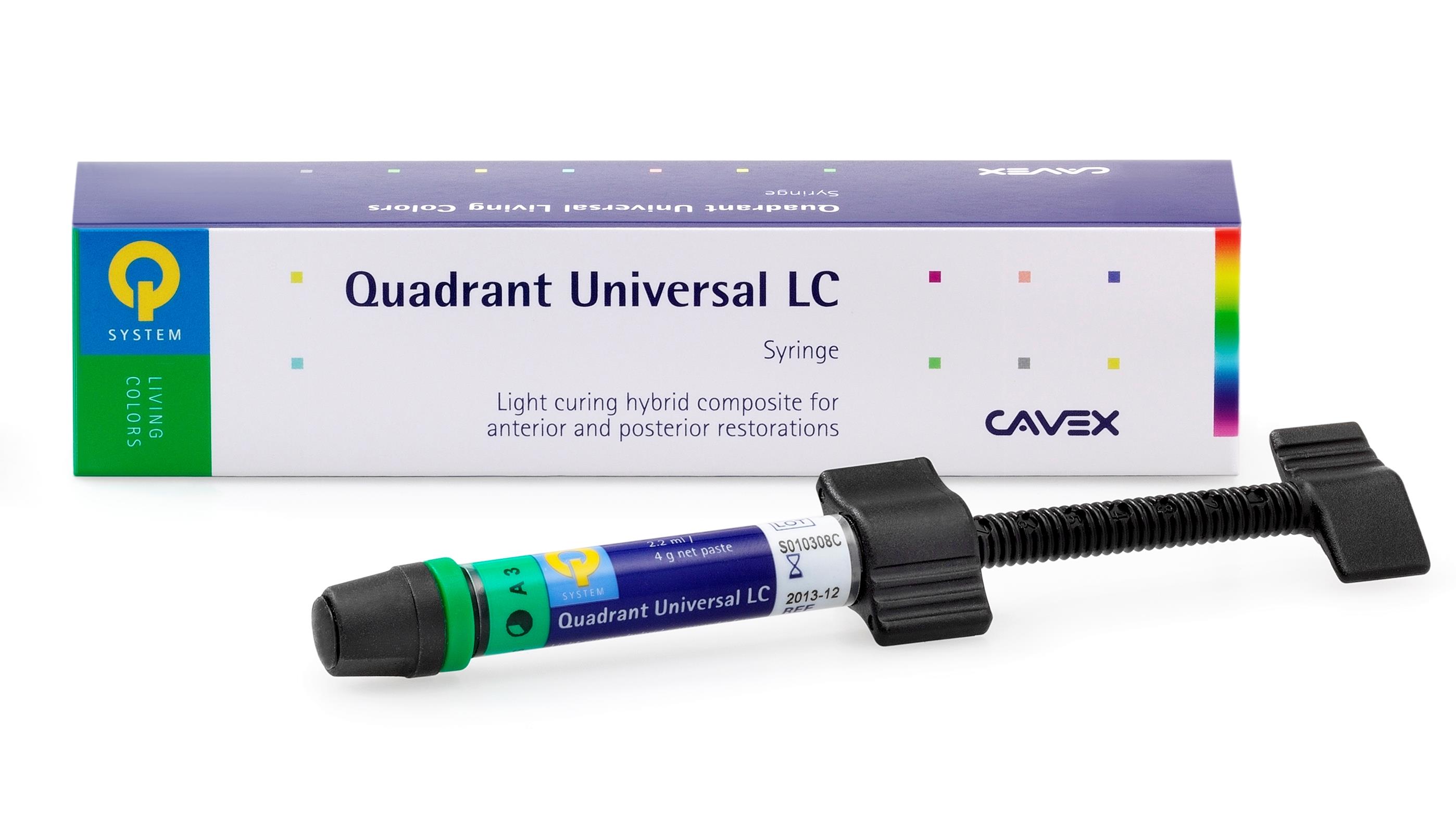 Cavex Quadrant Kompozit Dolgu Universal LC Tek Tüp