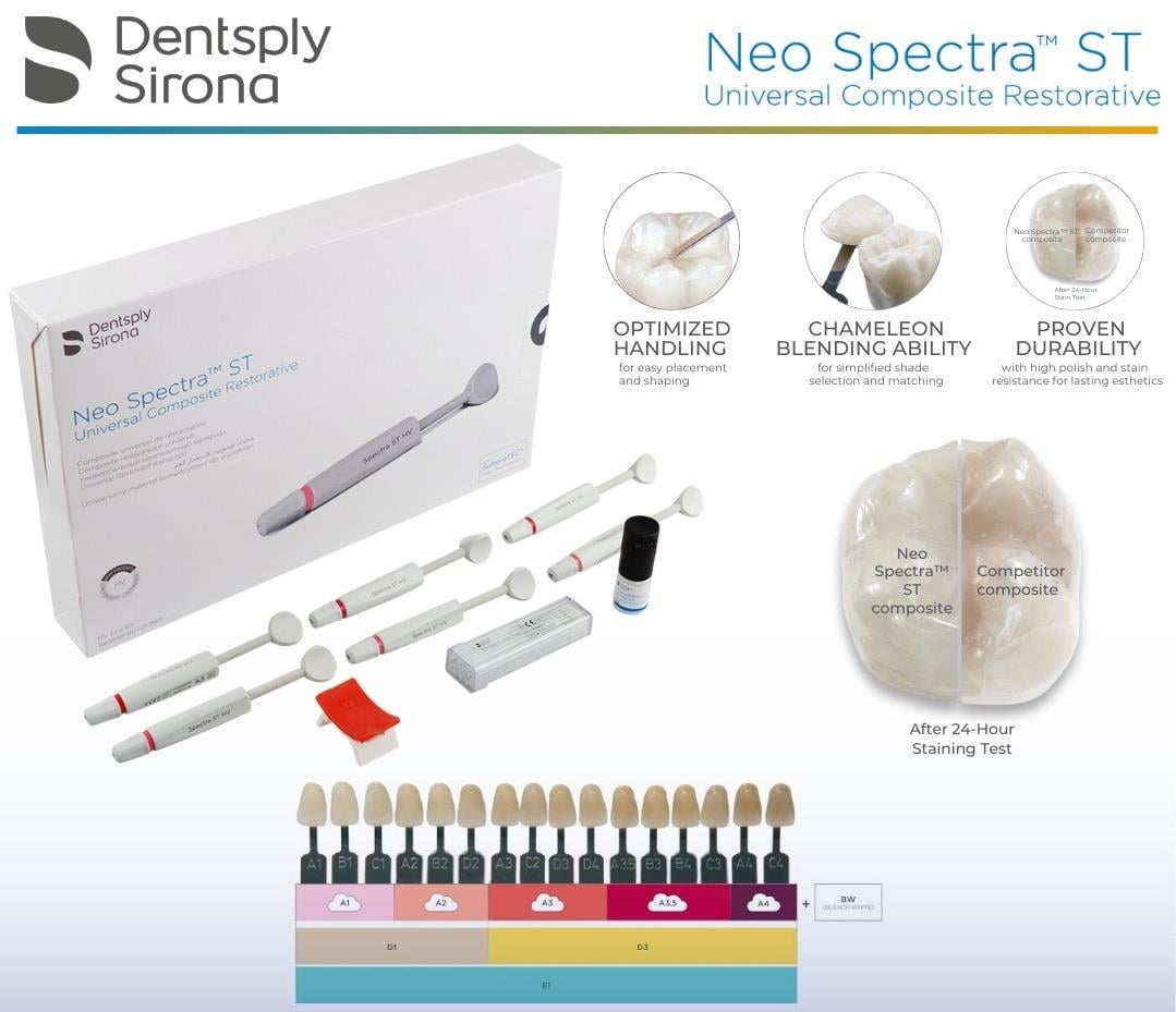 Dentsply Neo Spectra ST HV Universal Kompozit Seti