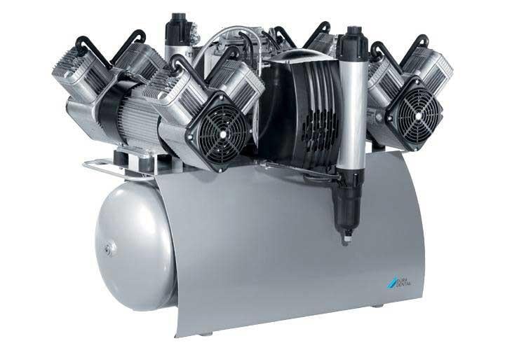 Dürr Quattro Tandem Kompressör