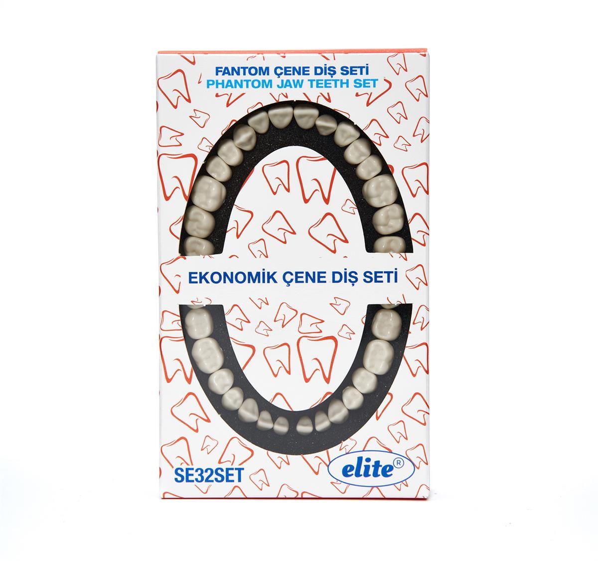 Eli̇te Fantom Çene Yedek Di̇ş Seti̇