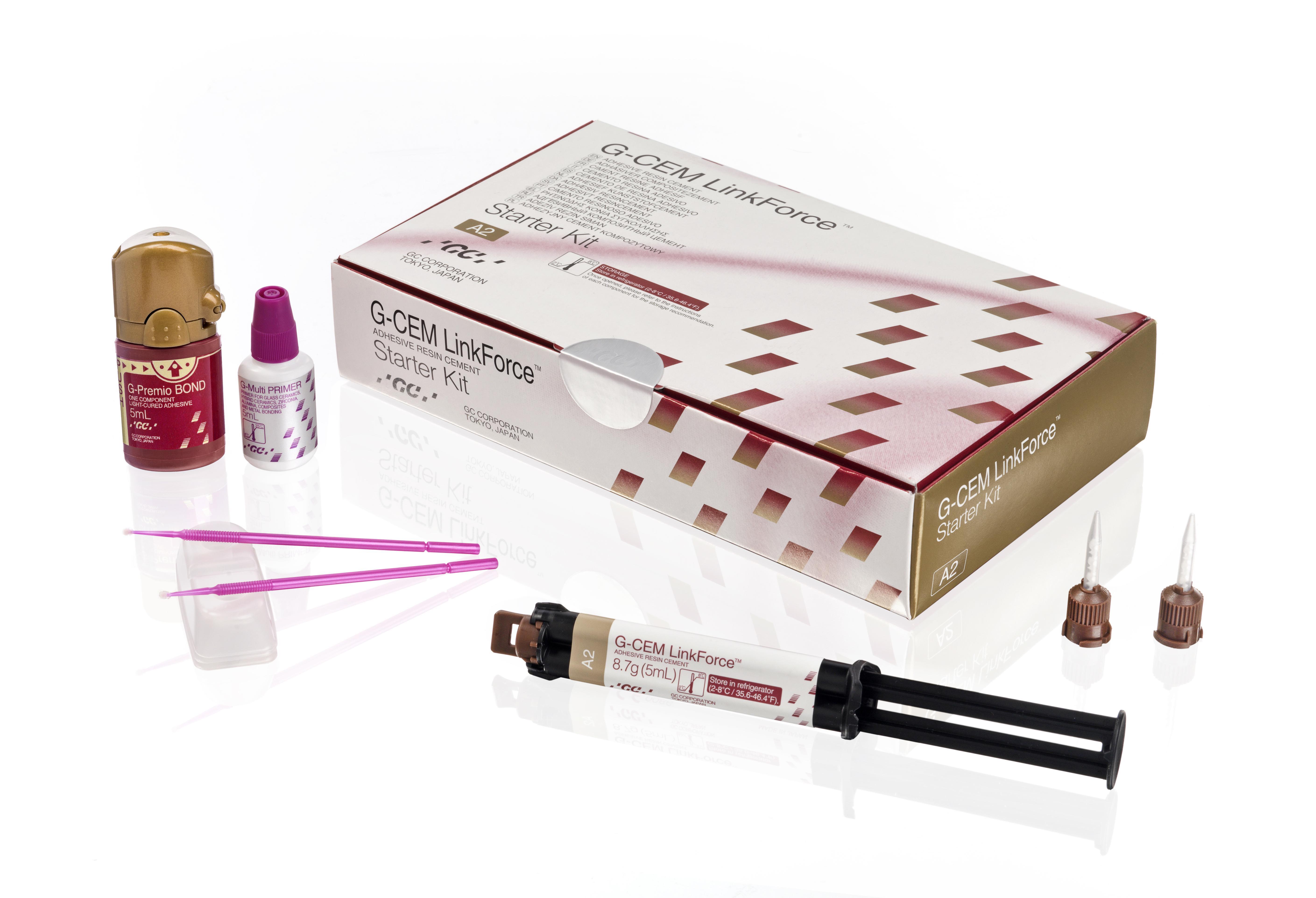 GC Dental G-Cem LinkForce Dual Cure Rezin Siman Starter Kit