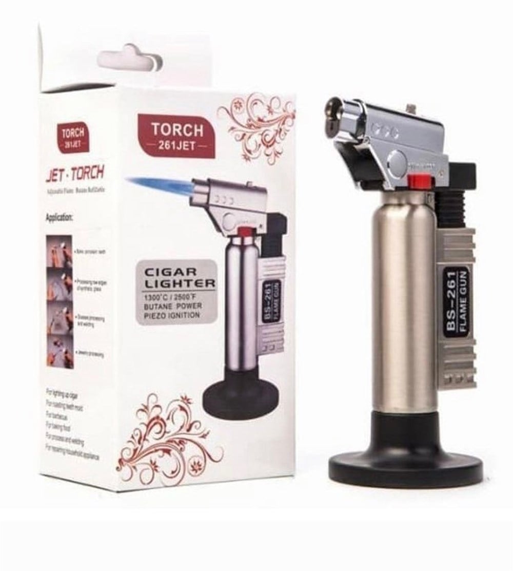 Metal Torç Geniş Hazneli Masaüstü