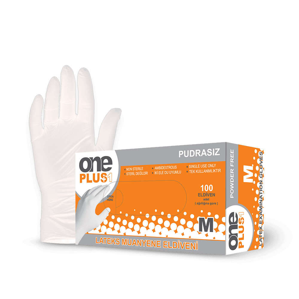 Oneplus Pudrasız Lateks Eldiven