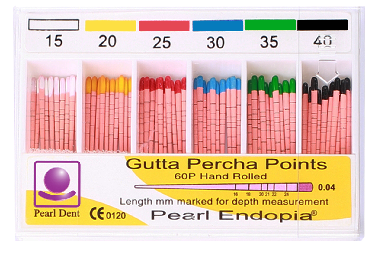 Pearl Endopia 0.4 Taper Gutta Percha 