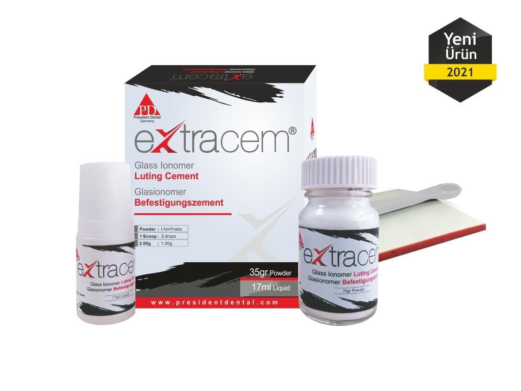 President ExtraCem Cam Ionomer Yapıştırma Simanı
