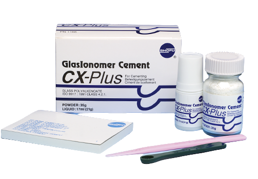 Shofu Cx Plus Cam İyonomer Siman 3'lü Takım