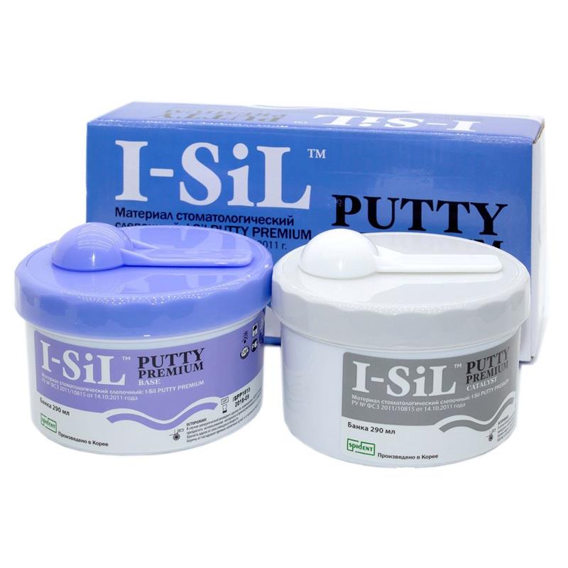 Spident I Sil Premium Putty Vinyl Polysiloxane 1. Ölçü Regular Set