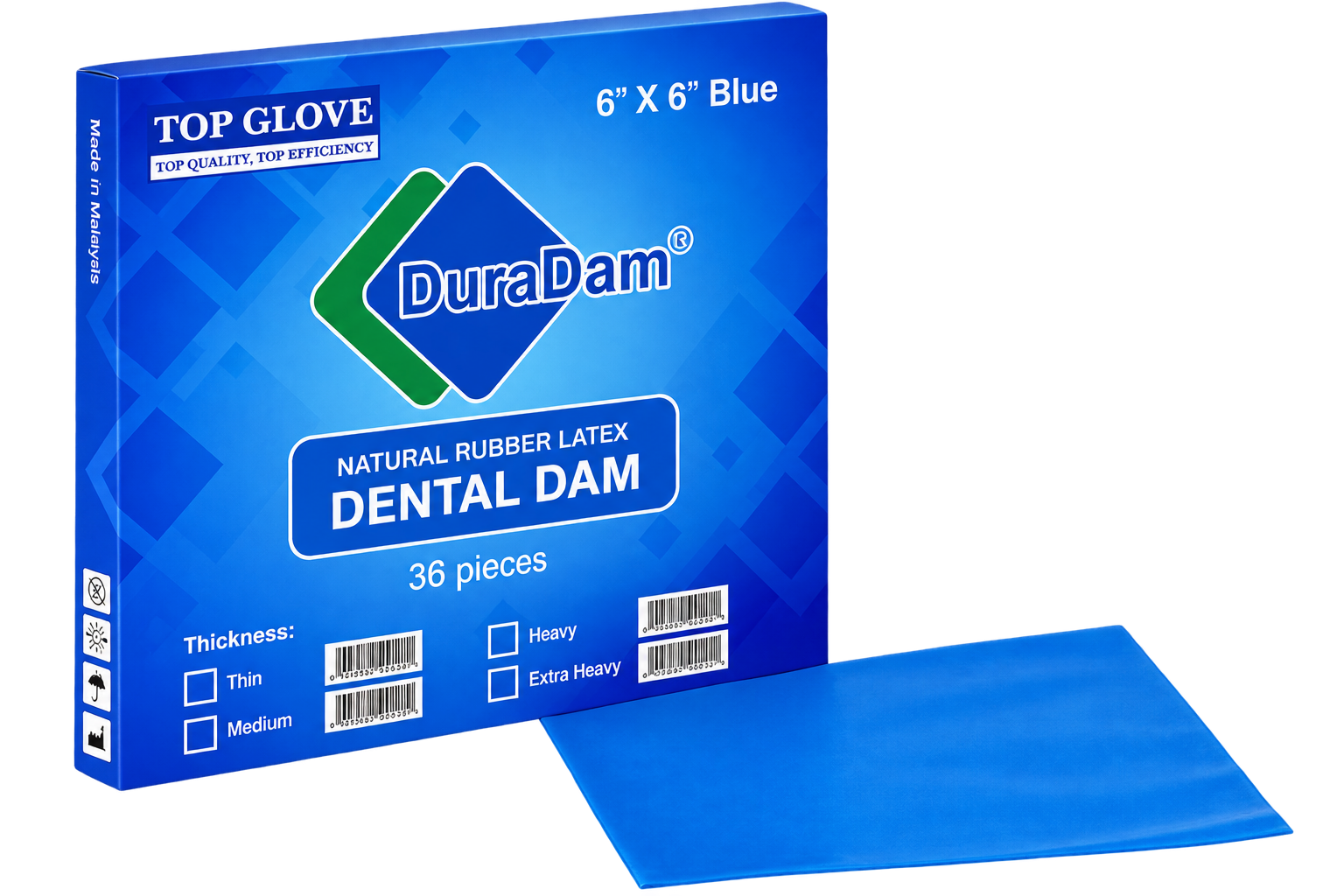 Top Glove Duradam Rubberdam Lastiği 5 li