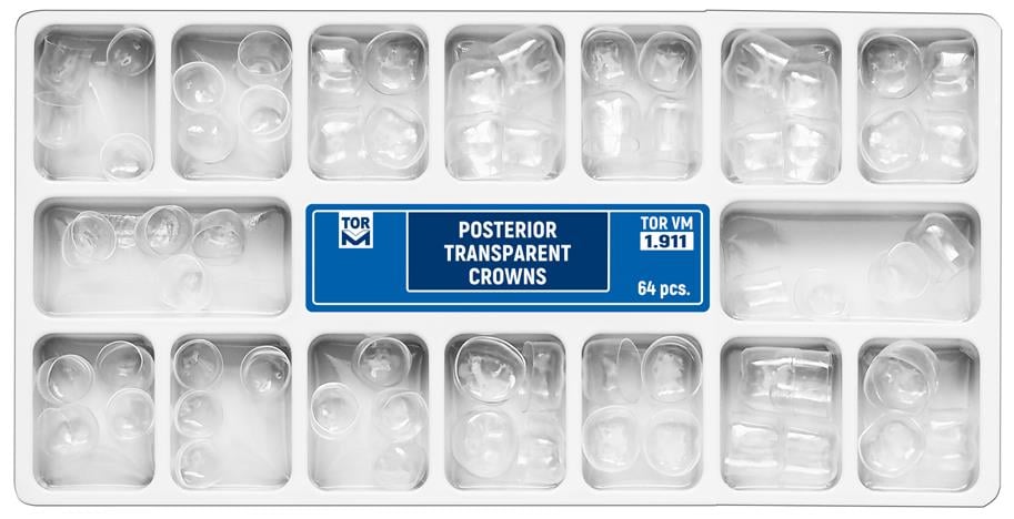 Tor VM Posterior Transparan Strip Kron Set No:1.911