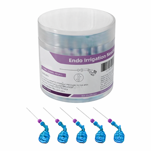 Eagle Endo İrrigasyon İğnesi Sarı Açılı