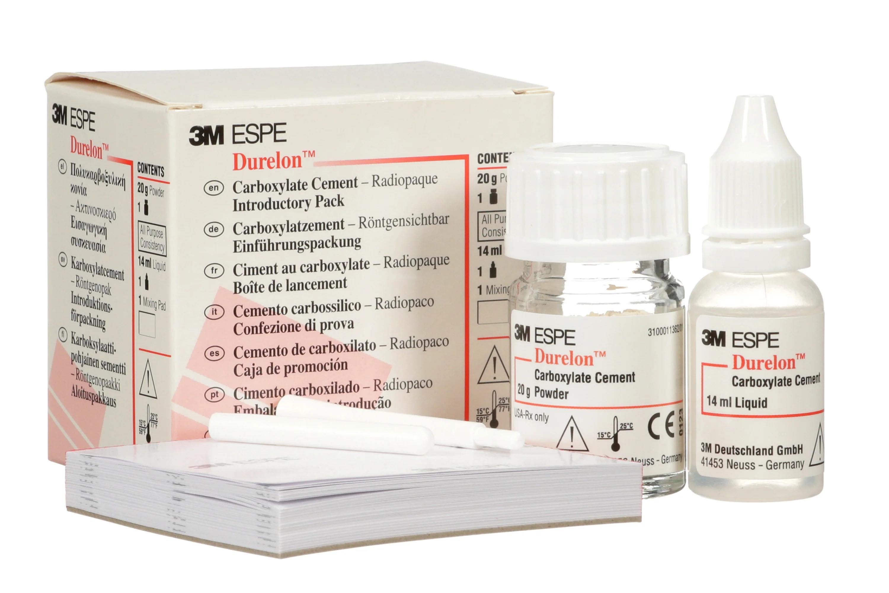 3M Espe Durelon Polikarboksilat Siman Toz Likit Takım
