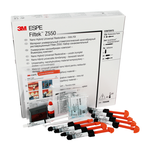 3M Z550 Nano Hibrit Kompozit  Seti