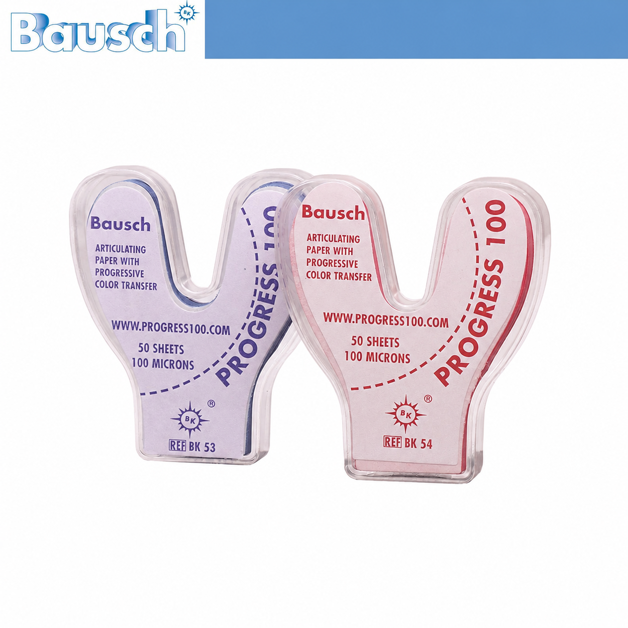 Bausch Progress Artikülasyon Kağıdı U Form Nal 100 Mikron