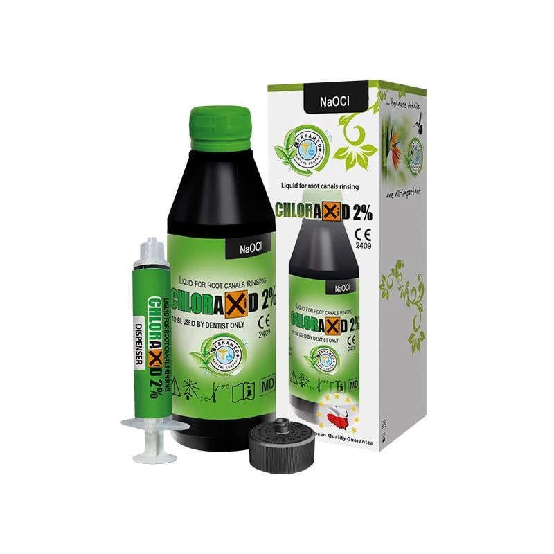 Cerkamed Chloraxid Kök Kanal İrrigasyon Solüsyonu Sodyum Hipoklorit %2