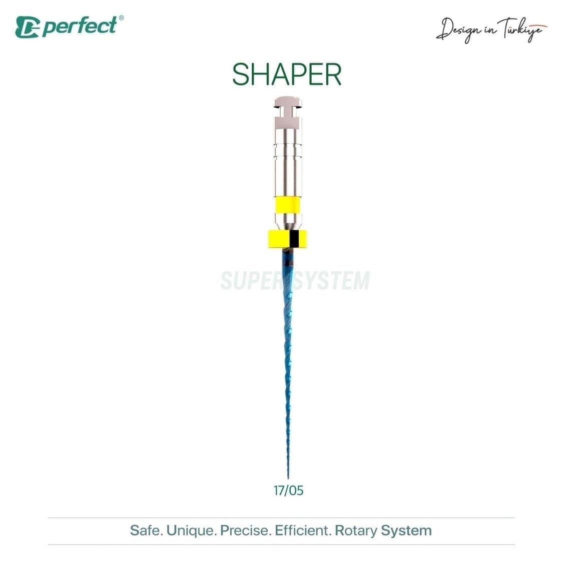 D-Perfect Süper System Shaper Sorti 4 Lü Blister Eğe 17/05