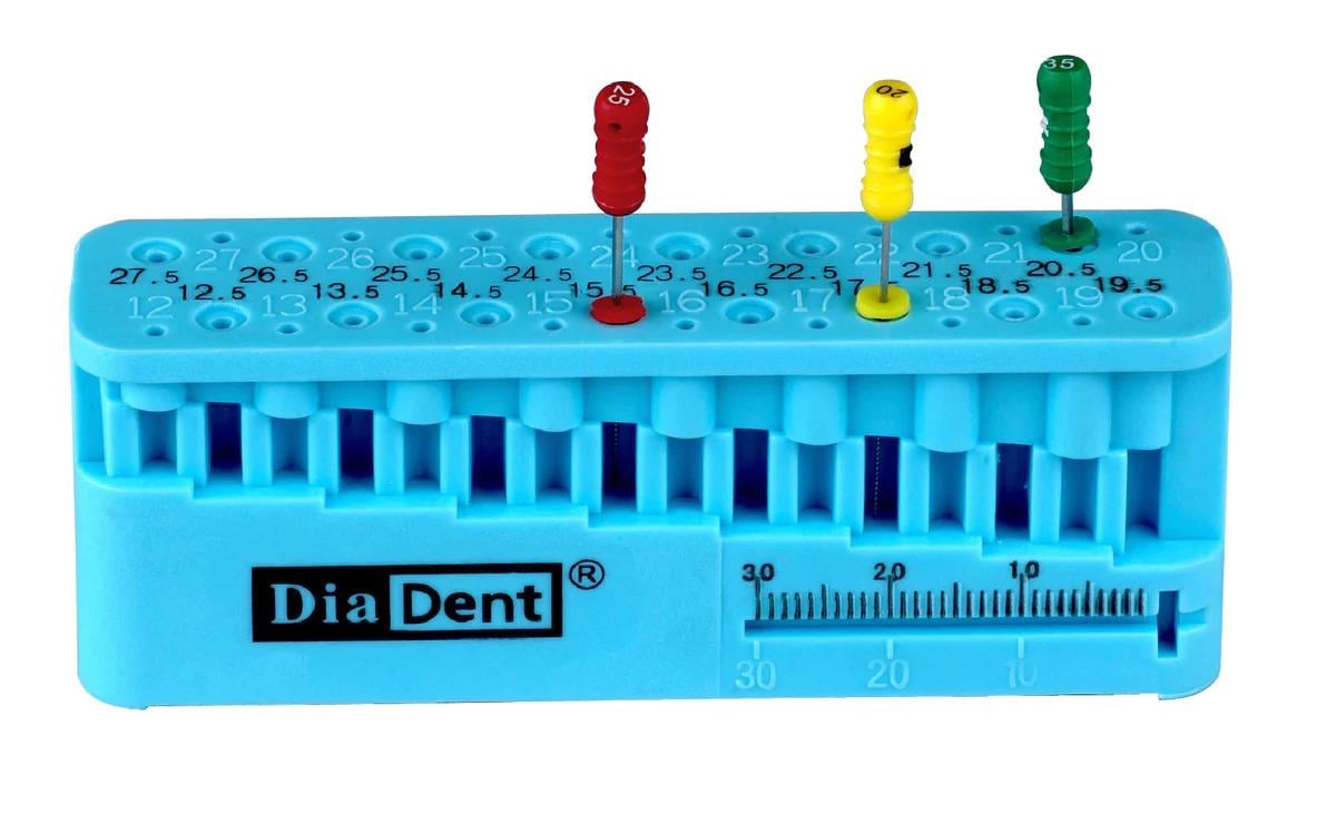 Diadent File Measure Milimetrik Cetvel ve Endoblok