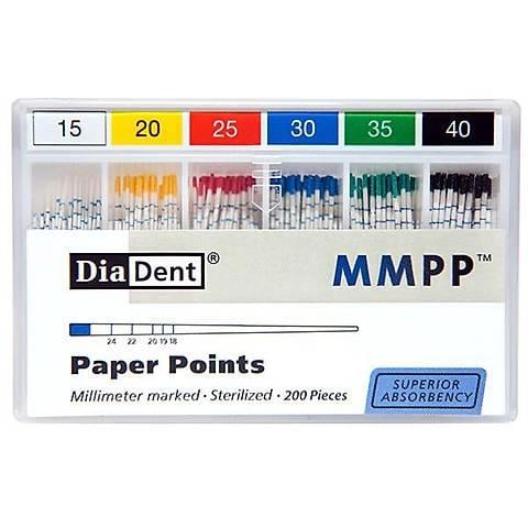 Diadent Paper Points Açısız