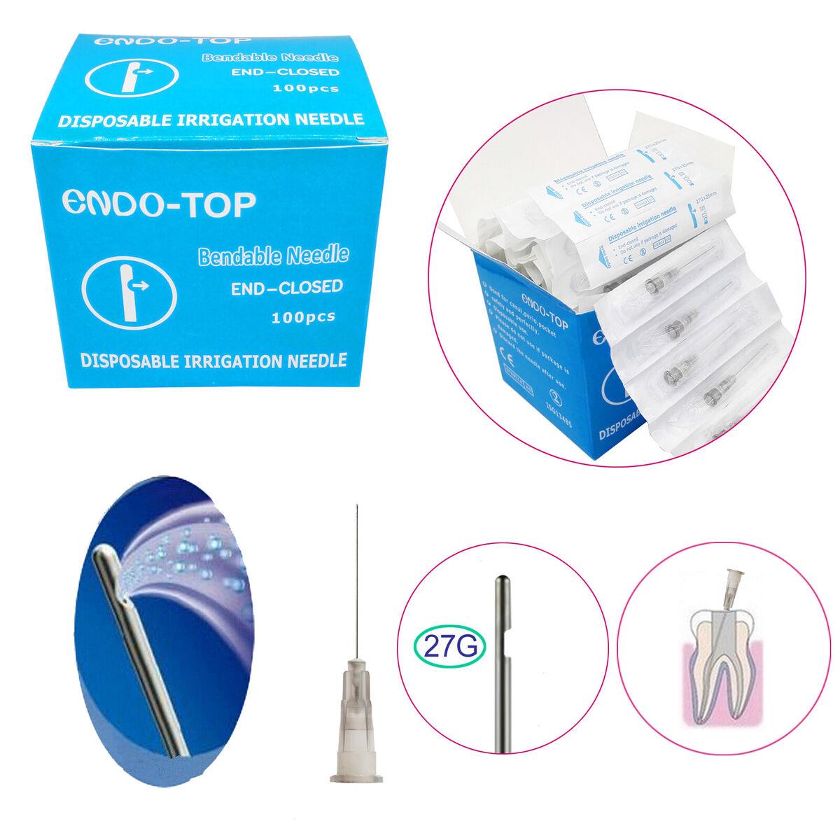 Endo-Top İrrigasyon İğnesi 0,3X25 ml Çift Delikli