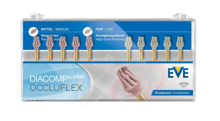 EVE Diacomp Plus Kompozit Seramik Cila Parlatıcı Set RA 345