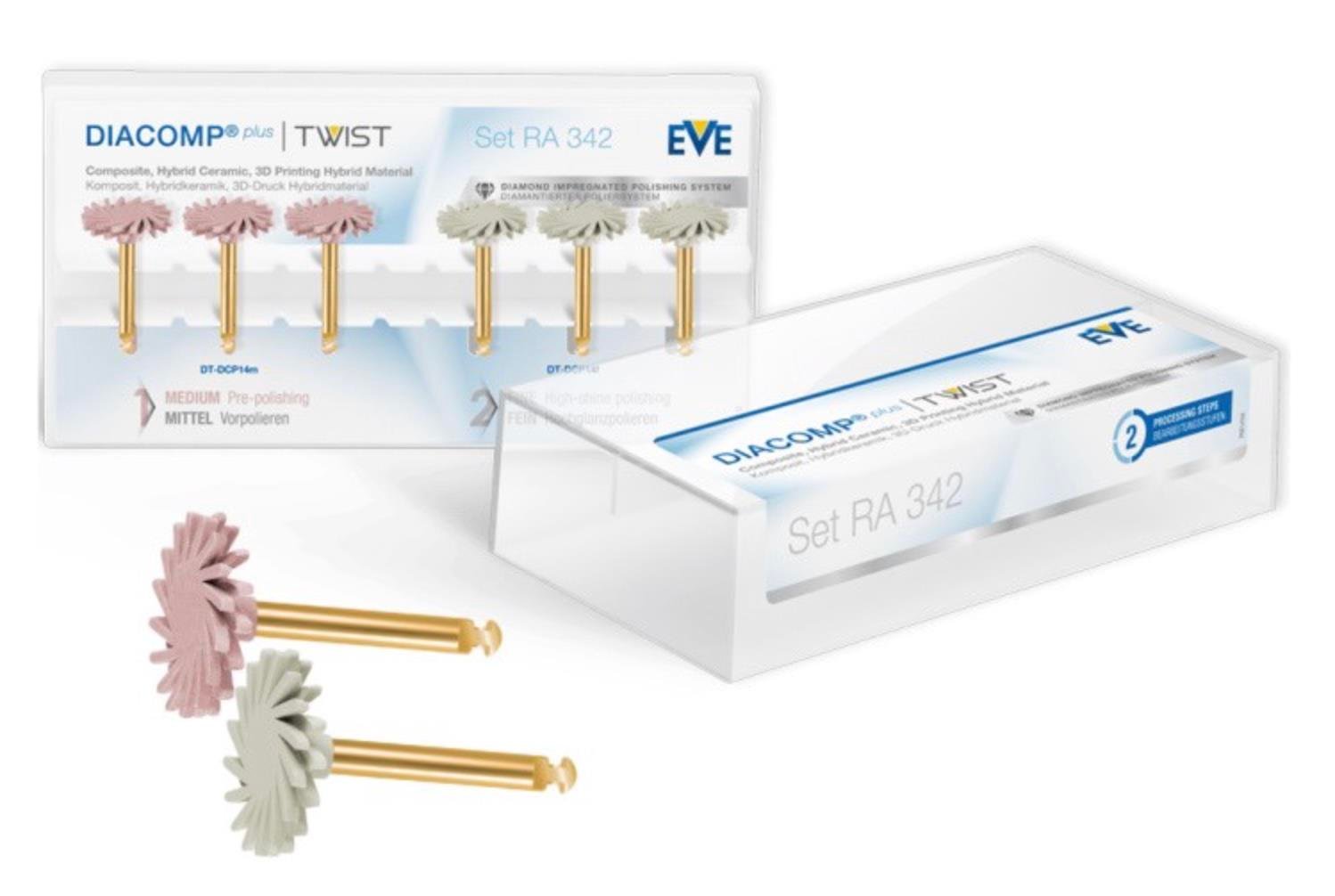 EVE Diacomp Plus Twist Kompozit Cila Disk Seti Ra342