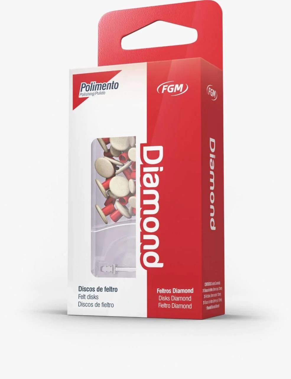 FGM Diamond Keçe Disk Kit Cila Kiti