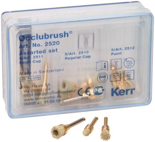 Kerr Occlubrush Yüksek Parlaklıkta Cilalama Fırçası Asorti Kit