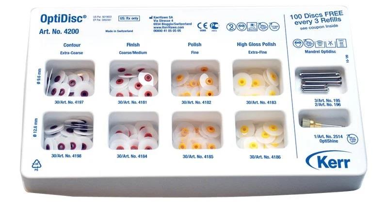 Kerr OptiDisc Genel Asorti Kiti 240'lı