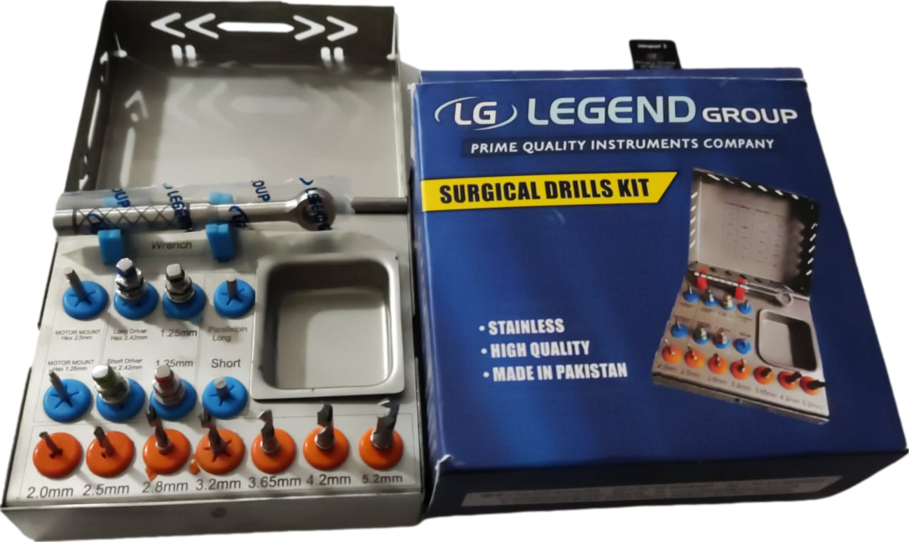 Legend Surgical Drills Kit Cerrahi Diril Kiti