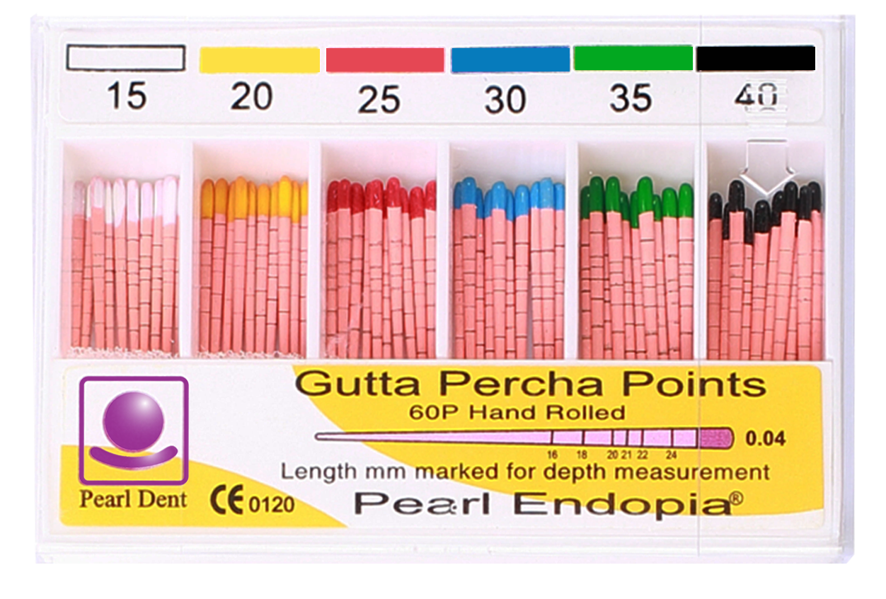 Pearl Endopia 0.4 Taper Gutta Percha 
