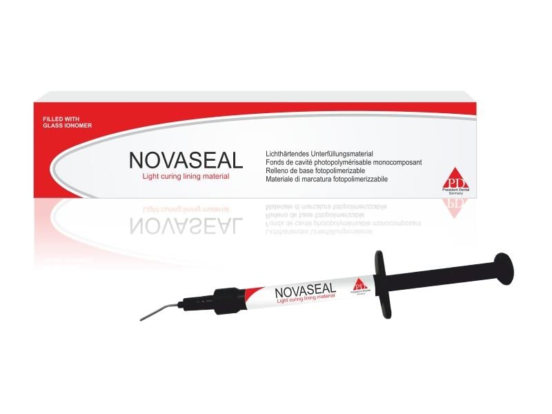 President Novaseal Işınlı Cam Ionomer Kaide Maddesi (2 x 2,5gr)