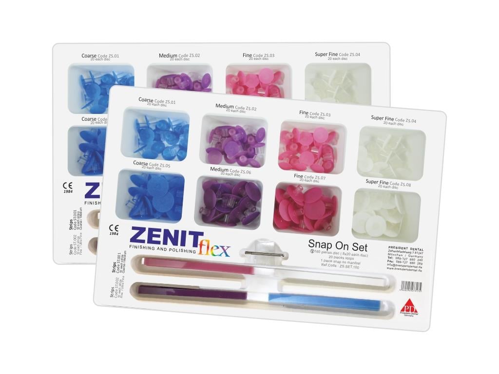 President Zenit Flex Snap On Bitirme Ve Cila Kit