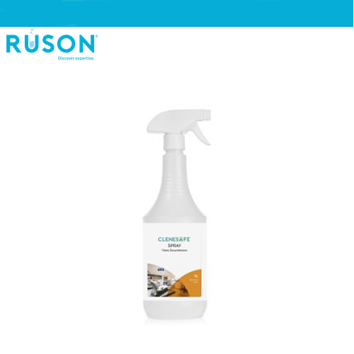 Ruson Clenesafe Spray Yüzey Dezenfektanı Alkolsüz 1 Lt