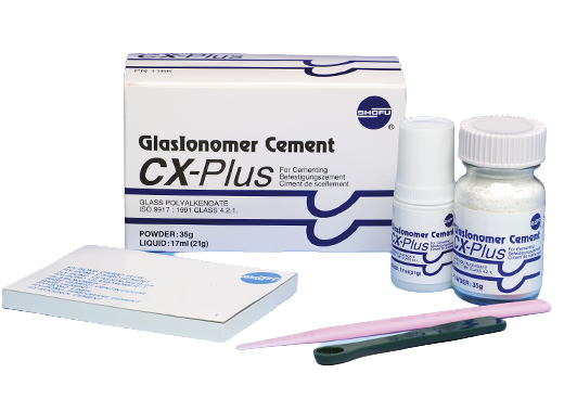 Shofu Cx Plus Cam İyonomer Siman 3'lü Takım