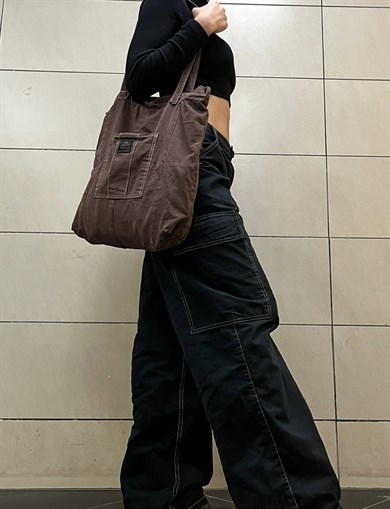  Dark Brown Bag