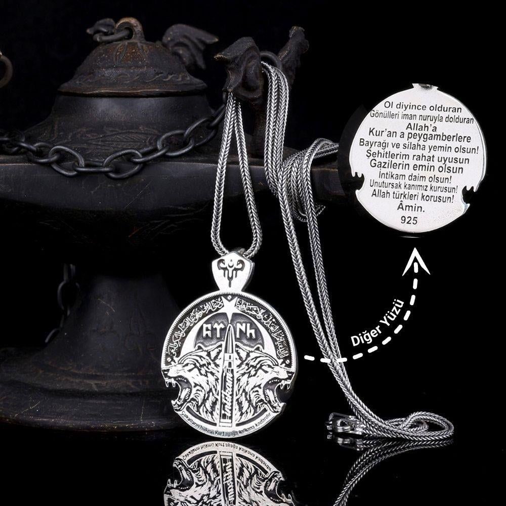 İntikam Gümüş Kolye