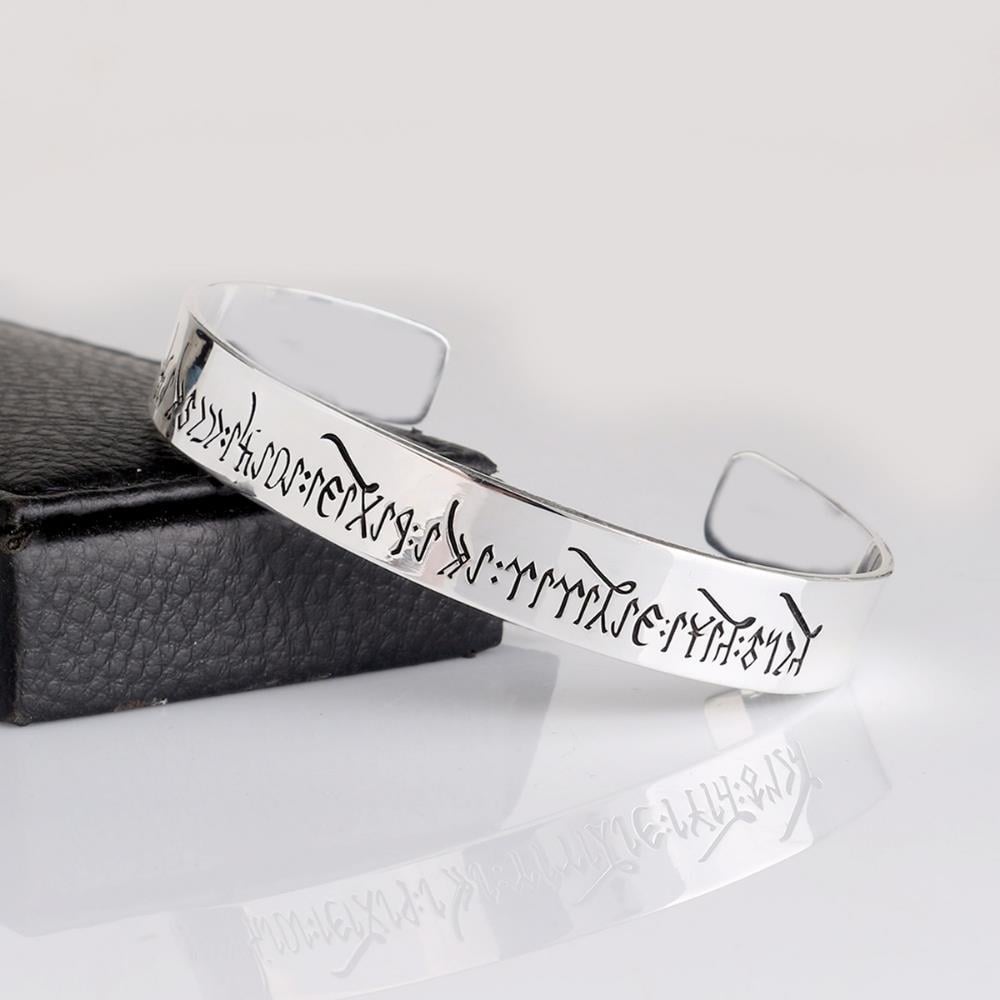 Kişiye Özel Gümüş Plaka Bileklik