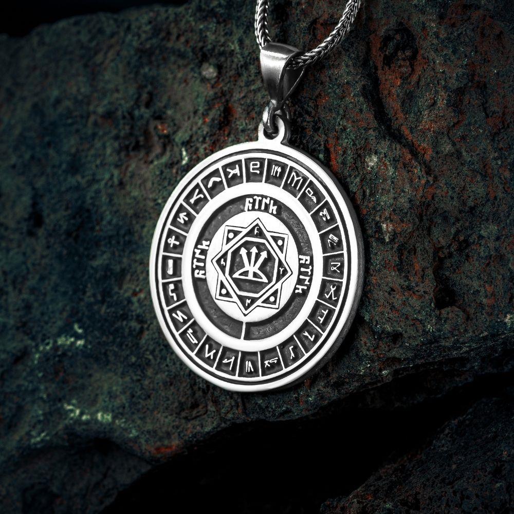 Türk Yazgısı Gümüş Kolye