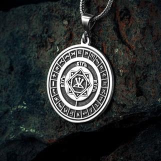 Türk Yazgısı Gümüş Kolye