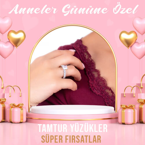 Gümüş Tamtur Yüzükler