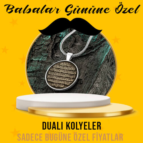 Gümüş Dualı Kolyeler