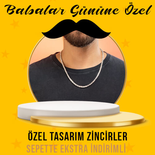 Özel Tasarım Gümüş Zincirler