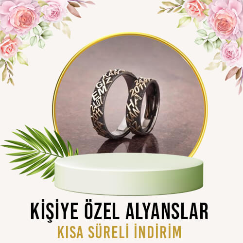 Kişiye Özel Gümüş Alyanslar